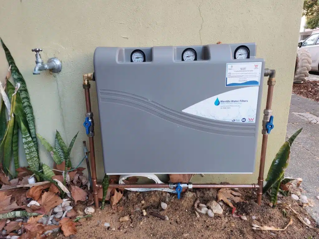 3 Stage 10" Big Blue Whole House Water Filter Softener System