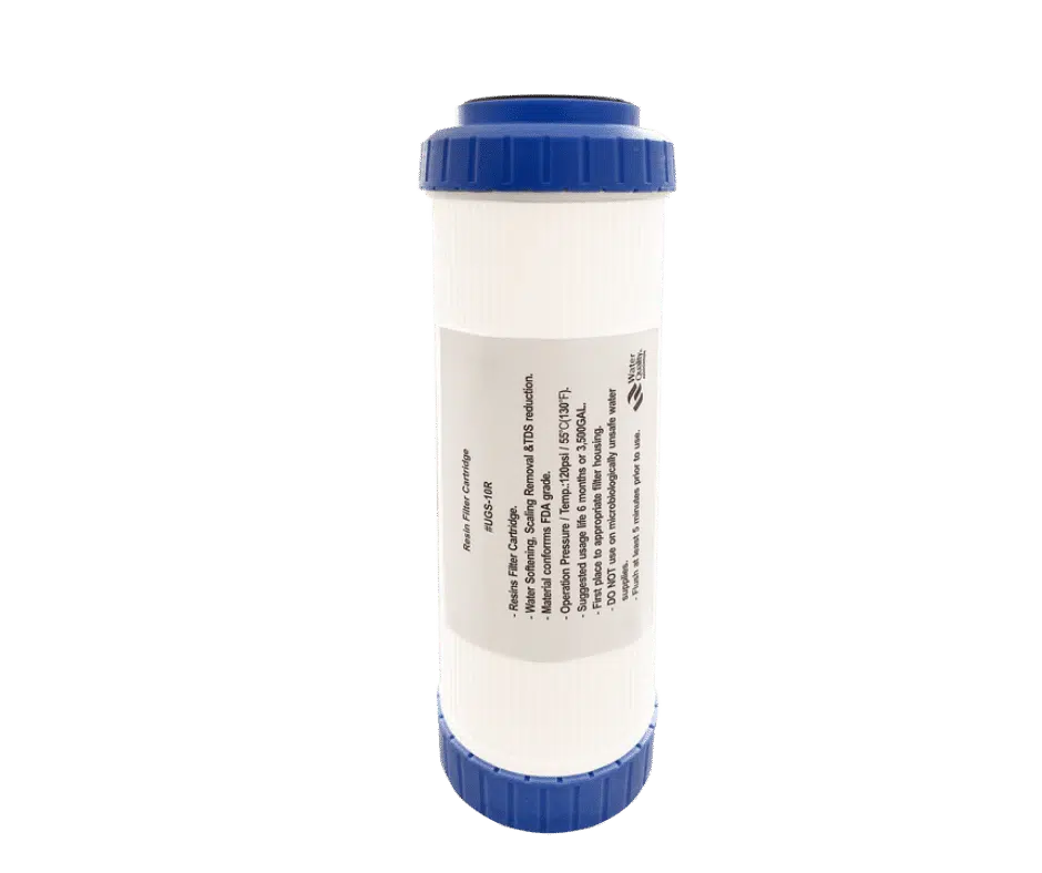 10"x2.5" Resin Water Softener Cartridge