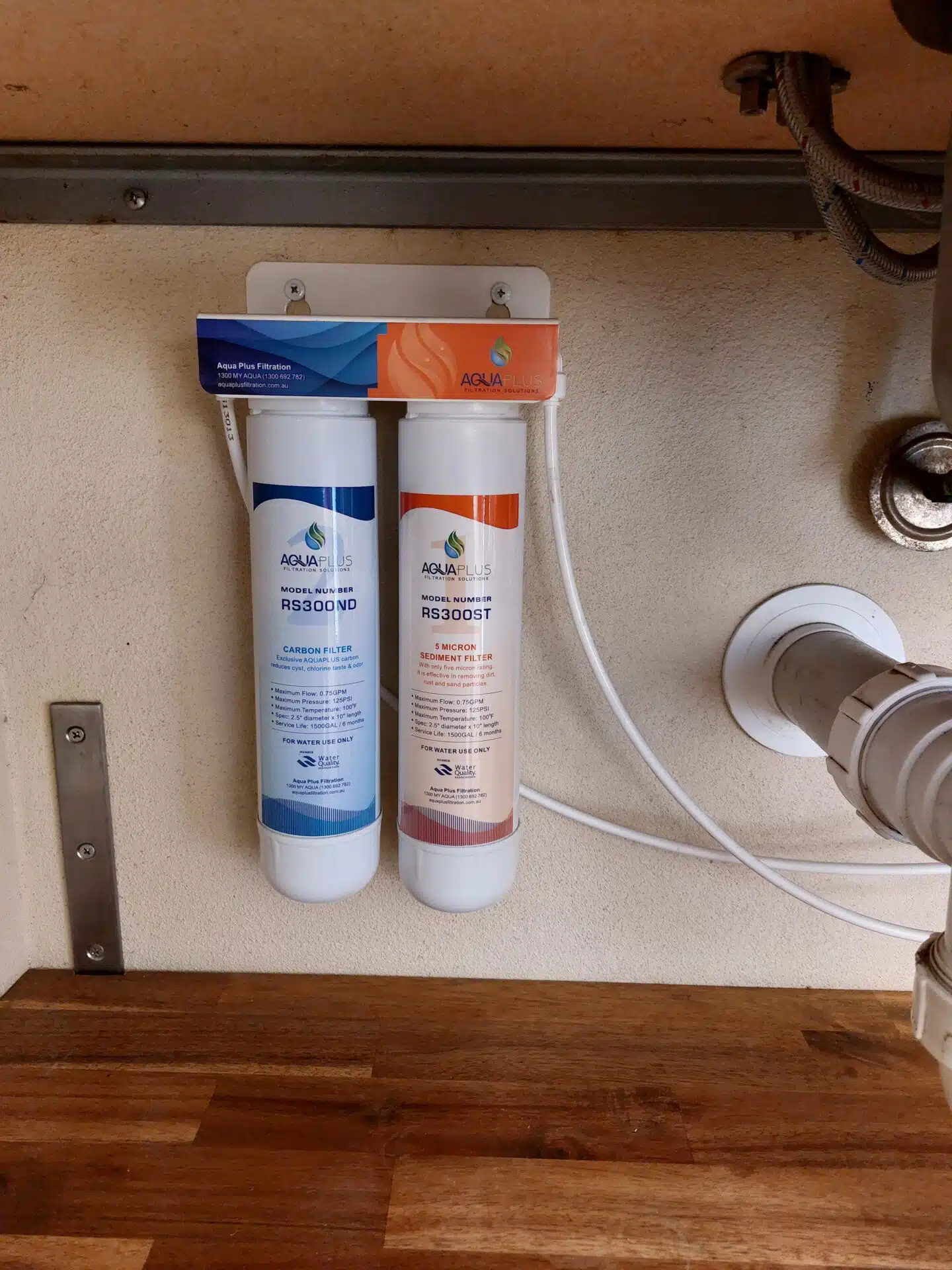 Compact 2-stage Under Sink Filter System